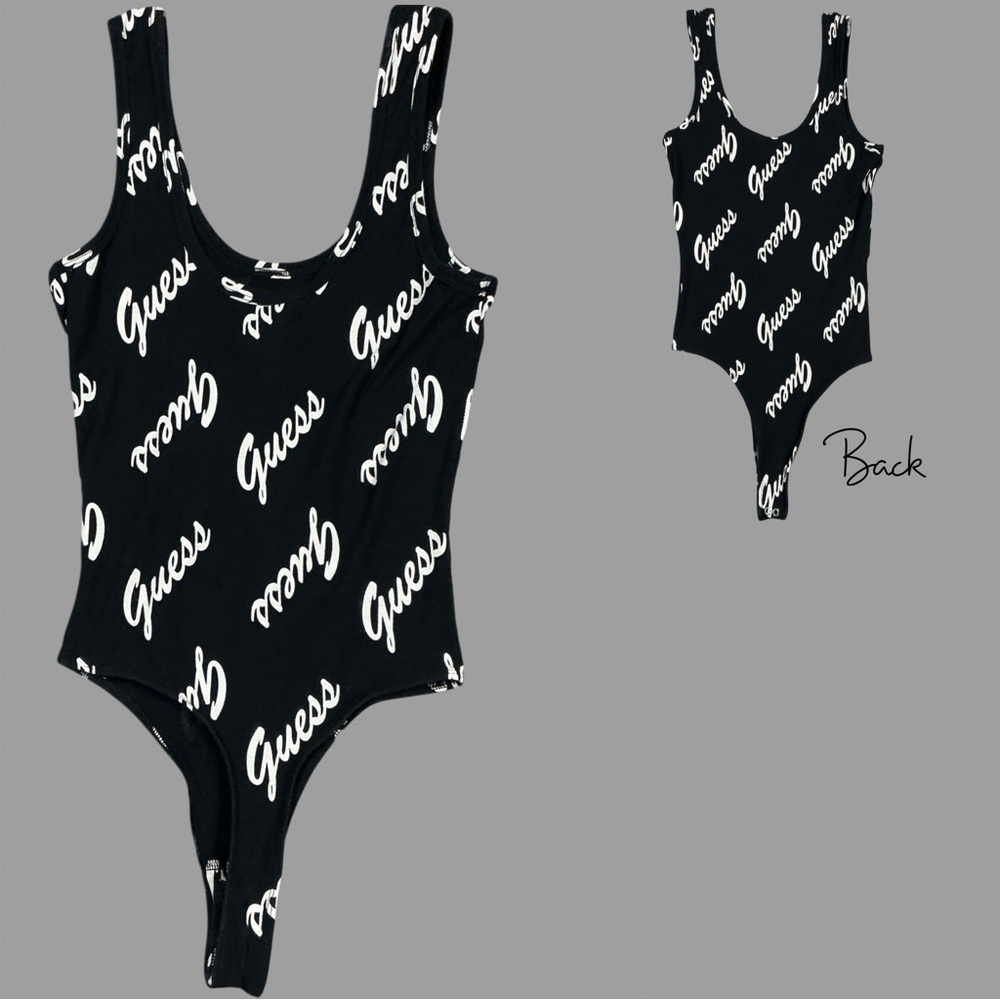 Vintage GUESS Dakota Signature Logo Bodysuit - Women’s Small